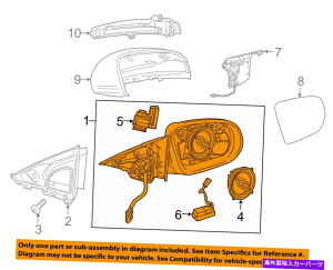 US~[ ZfXZfXxcOEM C300hATChAr[~[AZuE2058101000 Mercedes MERCEDES-BENZ OEM C300 Door Side Rear View-Mirror Assy Right 2058101000