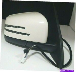 US�~���[ ��91�Ӗڂ̃����Z�f�Xgle350�̔����E���q�T�C�h�~���[17 18 #91 WHITE RIGHT PASSENGER SIDE MIRROR FOR MERCEDES GLE350 WITH BLIND SPOT 17 18�y���s�A���i�z