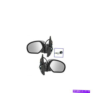 US�~���[ �~���[�p���[�܂肽���܂ꂽ�h�b�gLED�^�[���M���y�A2x�L���f���b�N�V�F�r�[GMC Mirror Power Folding Heated Dot LED Turn Signal Pair 2x For Cadillac Chevy GMC�y���s�A���i�z