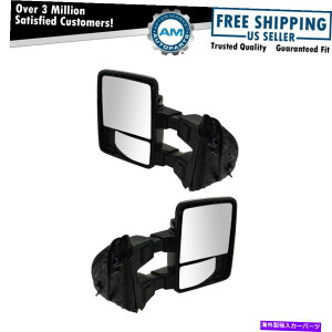 US~[ p[q[gtH[hX[N^[AbvO[h~[yAX[p[f[eB Power Heat Fold Smoked Turn Memory Upgrade Towing Mirror Pair for Super Duty