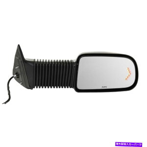 US�~���[ 2003�N����2006�N�̃V�{���[�V���o���[�h1500�L�����s���O�J�[�e�N�X�`���E�̂������ Towing Mirror For 2003-2006 Chevrolet Silverado 1500 Camper Textured Right�y���s�A���i�z