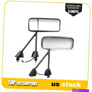 US�~���[ �~���[2008-2016 Kenworth T600 T660��RH+RH�T�C�h�N�������������� Mirrors Complete LH+RH Side Chrome For 2008-2016 Kenworth T600 T660�y���s�A���i�z