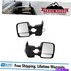 US~[ gCbW~[p[q[^[uChX|bg܂A^C^p̃VOiyA Trail Ridge Mirror Power Heater Blind Spot Puddle Turn Signal Pair for Titan