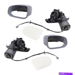 US~[ yAZbgp[TCh~[18-19{{XC60уnCubh̉MM Pair Set Power Side Mirrors Heated Signal Memory for 18-19 Volvo XC60 & Hybrid