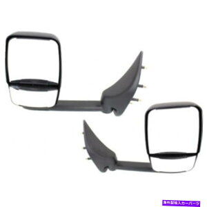 US�~���[ Ford E-450/E-550 Econoline Super Duty 2002 Towing Mirror LH��RH Side |�y�A For Ford E-450/E-550 Econoline Super Duty 2002 Towing Mirror LH & RH Side |Pair�y���s�A���i�z