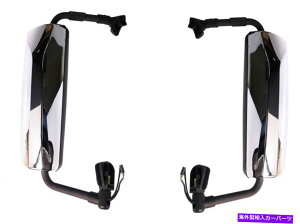 US~[ {{VNLgbNp̃N~[iFITFVOLVO VNL 2004-2017jƉE Chrome Mirror for Volvo VNL Trucks (Fit: Volvo VNL 2004-2017) Left & Right Side