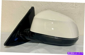 US~[ 136̃hCo[TCh~[W/MtBbgBMW X6 2014 2015 2017 2018 2018 #136 WHITE LEFT DRIVER SIDE MIRROR W/ SIGNAL FIT BMW X6 2014 2015 2016 2017 2018