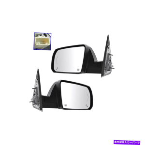 US�~���[ �p���[�t�H�[���h�q�[�g�M���������N�����~���[�y�A14-18�Z�R�C�A�X�|�[�c���[�e�B���e�B Power Fold Heat Signal Memory Chrome Mirror Pair For 14-18 Sequoia Sport Utility