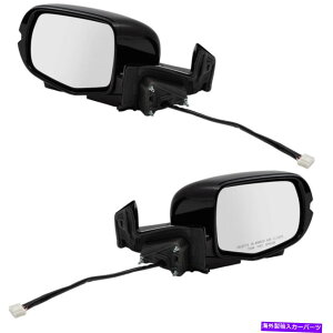 US~[ yATChr[~[ɓK2016z_pCbgp[MtJZbg Pair Side View Mirrors fits 2016 Honda Pilot Power Signal Memory w/ Camera Set