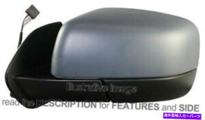 US~[ TCh~[h[o[fBXJo[3 2004-2009dCT[}tH[h\MemB Side Mirror Land Rover Discovery 3 2004-2009 Electric Thermal Foldable Mem. Left