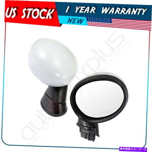 US~[ vC~OꂽLH+RHTChp[~[2013-18~jN[p[F55F56F57̃p[tH[h Primed LH+RH Side Power Mirrors Power Fold For 2013-18 MINI COOPER F55&F56&F57