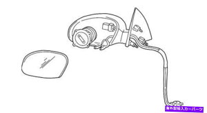 US~[ {̃tH[h2000-2007̊OϏqTChr[~[XF1Z-17682-HA Genuine Ford 2000-2007 Taurus Exterior Passenger Side View Mirror XF1Z-17682-HA