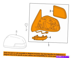 USミラー トヨタOEM 16-18タコマドアサイドリアビューミラーアセンブリ左8794004250 TOYOTA OEM 16-18 Tacoma Door Side Rear View-Mirror Assy Left 8794004250