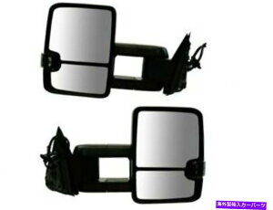 US~[ 15-16V{[GMCxÕ^z[RXL MK86F5p̃hA~[Zbg Door Mirror Set For 15-16 Chevy GMC Suburban Tahoe Yukon XL MK86F5