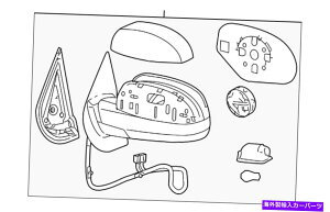 US~[ {GMvC~OhCo[TCh~[20843157 Genuine GM Primed Driver Side Mirror 20843157