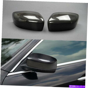US~[ Maserati Ghibli Quattroporte㕔r[~[LbvJ[{t@Co[Jo[2PCSZbg Maserati Ghibli Quattroporte Rear View Mirror Caps Carbon Fiber Covers 2pcs Set