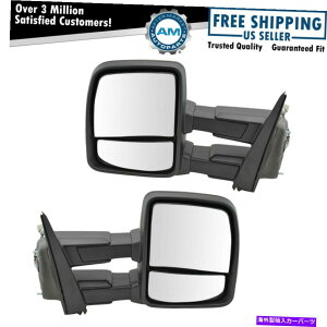 US~[ gE~[q[gMAbvO[hp[tH[hX|bgCg}[J[v[hyAtH[hp Tow Mirror Heat Signal Upgrade Power Fold Spotlight Marker Puddle Pair for Ford