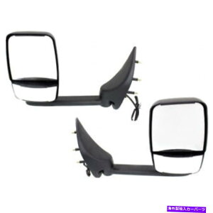 US�~���[ Ford E-150/E-350 Econoline Club Wagon 2002 Towing Mirror LH��RH Side |�y�A For Ford E-150/E-350 Econoline Club Wagon 2002 Towing Mirror LH & RH Side | Pair�y���s�A���i�z