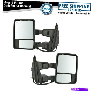 US~[ ~[p[tH[heXXR[vMMCgeNX`gEyAtH[hp̌yA Mirror Power Fold Telescope Heat Memory Signal Light Textured Tow Pair for Ford