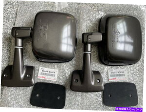 US~[ 81-89g^hN[U[FJ60 FJ62 OEM[TChr[~[iKXPbgtj 81-89 TOYOTA LAND CRUISER FJ60 FJ62 OEM EURO SIDE VIEW MIRRORS (with gaskets)
