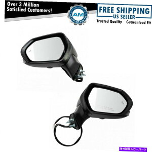 US~[ TCh~[p[q[^[oChX|bgJ^[VOiyAg^J Side Mirror Power Heater Bind Spot Camera Turn Signal Pair for Toyota Camry