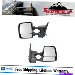 US~[ gCbW~[p[q[^[uChX|bg܂A^C^p̃VOiyA Trail Ridge Mirror Power Heater Blind Spot Puddle Turn Signal Pair for Titan