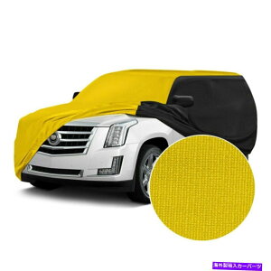 J[Jo[ Jo[TeXgb`xF̃JX^J[Jo[wubN Coverking Satin Stretch Indoor Velocity Yellow Custom Car Cover w Black