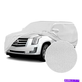 カーカバー キャデラックエスカレード99-00サテンストレッチ屋内パールホワイトカスタムカーカバー For Cadillac Escalade 99-00 Satin Stretch Indoor Pearl White Custom Car Cover