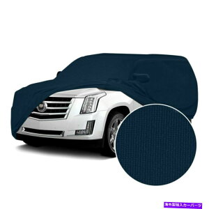 J[Jo[ g^ZRCA01-07TeXgb`lCr[u[JX^J[Jo[ For Toyota Sequoia 01-07 Satin Stretch Indoor Navy Blue Custom Car Cover