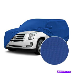�J�[�J�o�[ �t�H�[�hE-350�X�[�p�[�f���[�e�B04-07�J�[�J�o�[�T�e���X�g���b�`�����O���o�[�u���[ For Ford E-350 Super Duty 04-07 Car Cover Satin Stretch Indoor Grabber Blue�y���s�A���i�z