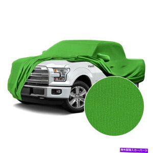 J[Jo[ GMCVG1500 99-06TeXgb`ʃO[JX^J[Jo[ For GMC Sierra 1500 99-06 Satin Stretch Indoor Synergy Green Custom Car Cover