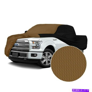 J[Jo[ tH[hF-150 92-96Jo[Xg[v[t^JX^J[Jo[WubNTCh For Ford F-150 92-96 Coverking Stormproof Tan Custom Car Cover w Black Sides