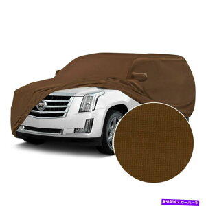 J[Jo[ LfbNGXJ[h14TeXgb`Jn^JX^J[Jo[ For Cadillac Escalade 14 Satin Stretch Indoor Kalahari Tan Custom Car Cover