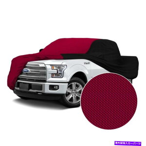 J[Jo[ g^sbNAbv84-85Jo[Xg[v[tbhJX^J[Jo[WubNTCh For Toyota Pickup 84-85 Coverking Stormproof Red Custom Car Cover w Black Sides