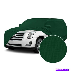 J[Jo[ LfbNGXJ[h15-20TeXgb`O[JX^J[Jo[ For Cadillac Escalade 15-20 Satin Stretch Indoor Green Custom Car Cover