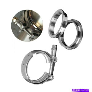 Turbo Charger 1PC 3 ''C`}ChX`[VohNvLbgIX/XVoh^[{GL][XgVoh 1pc 3'' Inch Mild Steel V-Band Clamp Kit Male/Female v band Turbo Exhaust Vband