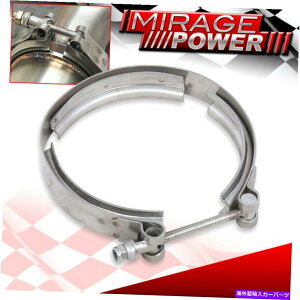 Turbo Charger ���j�o�[�T��2.5 �p�C�vV�o���h�N�����v�t�����WDIY�J�X�^���p�C�v�p Universal 2.5 Pipe V-Band Clamp Flange For DIY Custom Pipe�y���s�A���i�z