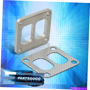 Turbo Charger 4�{���gT04B T4 T70 T72 T76�n�ڃ^�[�{�`���[�W���[�}�j�z�[���h�t�����W�A�_�v�^�[�v���[�g 4 Bolt T04B T4 T70 T72 T76 Weld-On Turbocharger Manifold Flange Adapter Plate�y���s�A���i�z