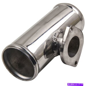 Turbo Charger 2.5INCH 63mmアルミニウムブローオフバルブBOVアダプターフランジTパイプチューブタイプFV RS 2.5inch 63mm Aluminum Blow Off Valve BOV Adaptor Flange T-Pipe Tube Type FV RS