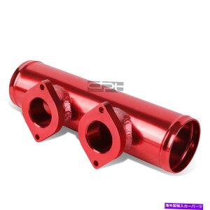Turbo Charger fA^CvRS/SX^C2.5 "^[{[du[ItoutWA_v^[pCvbh DUAL TYPE RS/S STYLE 2.5" TURBO CHARGER BLOW OFF VALVE FLANGE ADAPTER PIPE RED