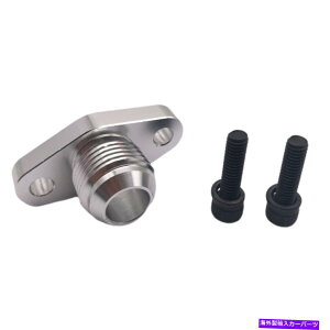 Turbo Charger �J�[�^�[�{�I�C���h�����W�t�����WAN10�{���g����38mm�t�B�b�gMITSUBISHI MHI TD02?TD06 car Turbo Oil Drain Flange AN10 bolt distance 38mm fits Mitsubishi MHI TD02~TD06�y���s�A���i�z