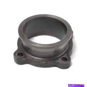 Turbo Charger S2.5 "4{g2.5" vohrCtWϊRo[gA_v^[ Cast iron 2.5" 4 bolt to 2.5" V Band Exhaust Flange Conversion Convert Adapter