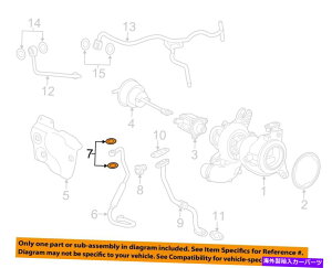 Turbo Charger GM OEM�^�[�{�`���[�W���[�^�[�{�I�C���t�B�[�h�`���[�u�V�[��12662184 GM OEM Turbocharger Turbo-Oil Feed Tube Seal 12662184�y���s�A���i�z