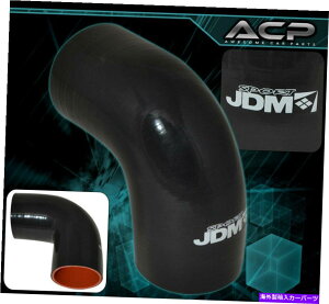 Turbo Charger �J�v���[�z�[�X2.25 90�x�p�x�x���h�p�C�v�����i���̃V���R���u���N���b�h Coupler Hose 2.25 90 Degree Angle Bend Pipe High Temp Quality Silicone Blk Red