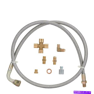 Turbo Charger �^�[�{�I�C���t�B�[�h���C���L�b�g1/8 NPT AN4 T3 T4 T04E T60 T70 GT35 GT45�I�C�����^�[�� Turbo Oil Feed Line Kit 1/8 NPT AN4 For T3 T4 T04E T60 T70 GT35 GT45 Oil Return