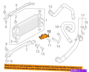 Turbo Charger Ford OEM^[{^[{`[W[C^[N[[ - A_v^[FL3Z9V456B FORD OEM Turbo Turbocharger Intercooler-Adapter FL3Z9V456B