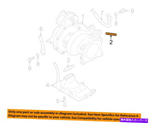 Turbo Charger Subaru OEM 14-16 Forester-Turbo Turbo Charger Mounting Stud 800910630 SUBARU OEM 14-16 Forester-Turbo Turbocharger Mounting Stud 800910630�y���s�A���i�z