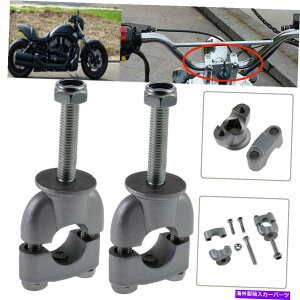 Turbo Charger 1�y�A7/8 ''�n���h���o�[���C�U�[�o�[�L�b�g���^���}�E���g�N�����v�I�[�g�o�C�n���h���o�[ 1Pair 7/8'' Handlebar Risers Bar Kit Metal Mount Clamp For Motorcycle Handle Bar�y���s�A���i�z