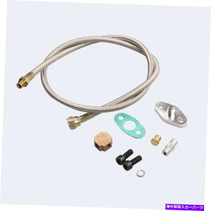 Turbo Charger �^�[�{�^�[�{�`���[�W���[�I�C���C�����b�g�t�B�[�h���C���A�_�v�^�[�t�B�b�e�B���O�L�b�gGT32 GT40 GT42�p Turbo Turbocharger Oil Inlet Feed Line Adapter Fittings kit for GT32 GT40 GT42�y���s�A���i