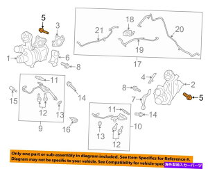 Turbo Charger Ford OEM 15-18 F-150 3.5L-V6^[{^[{`[W[}Eg{gW719737S900 FORD OEM 15-18 F-150 3.5L-V6-Turbo Turbocharger Mounting Bolt W719737S900